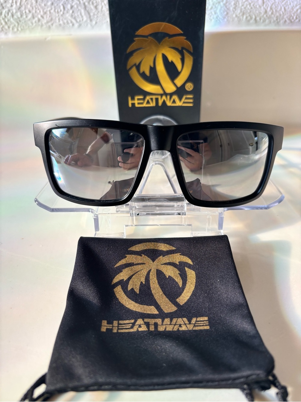 Heat Wave Visual Vise Z87 Polycarbonate lens UV Protection Coating Sunglasses
